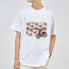 夜彩　-yasai-のsweets cab / chocolatecake Dry T-Shirt