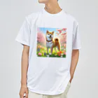 ANTARESの春の柴犬の冒険 Dry T-Shirt