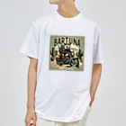 BARTUNAの悪ひげパンダ Dry T-Shirt