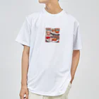 kawaiidoubututatiのいくらおにぎり Dry T-Shirt