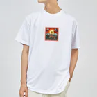 Q_kyuのオールドタペストリー ドライTシャツ