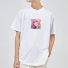 Kyon_IllustItemShopのアーティストのアンニュイ美人 ドライTシャツ