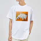Yoshico-1655の幸せな夢をみる仔猫たち・油絵 Dry T-Shirt
