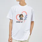 IMALOCOUDEMのI LOVE キャバリア♥ ドライTシャツ