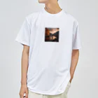 ryo-Tの釣りをする親子 ドライTシャツ