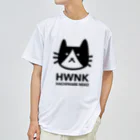 KAWAGOE GRAPHICSのはちわれ猫 Dry T-Shirt