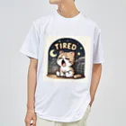 mimikkyu322のTired cat7 Dry T-Shirt