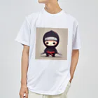 d-design-labのかわいい忍者のイラストグッズ Dry T-Shirt