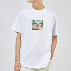 happiness_shopのかわいい子犬が元気いっぱい！ Dry T-Shirt