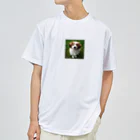 kotarou_92のウルウルがキュートな犬 ドライTシャツ