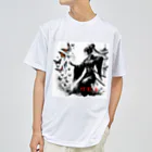 影の戦士コレクションの蝶影舞 ドライTシャツ