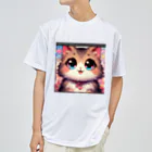 yos-1292583のねこニコばん Dry T-Shirt