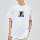 Irregular is beautifulのSanctuary of the Sea: Pathway to Serenity Dry T-Shirt