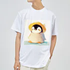 AQUAMETAVERSEの帽子をかぶった可愛い子供ペンギン Marsa 106 ドライTシャツ