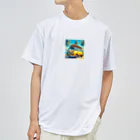 c-kichiの海辺のフォルクスワーゲン ドライTシャツ