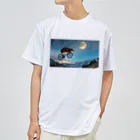 はりねずみ★ふぁくとりーの空飛ぶハリネズミ Dry T-Shirt