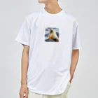 アザラシちゃんのアイスティーを飲むアザラシ Dry T-Shirt