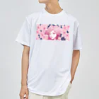 taturou-11777の桜と少女 Dry T-Shirt