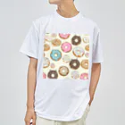 パキュラSHOPのドーナツ、時々ネコドーナツ Dry T-Shirt