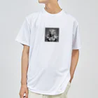 cotaro_worksのドラゴン 鉛筆画03 Dry T-Shirt