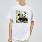 FUJISHIKAのPANDA ENRICH YOUR HEART Dry T-Shirt