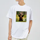 FUJISHIKAのMOON BEAR ENRICH YOUR HEART Dry T-Shirt