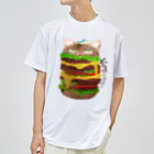 PONTE NOTTEの景虎びっくりバーガー ドライTシャツ