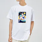 Animask-Storeのスペース・ラビ子ちゃん Dry T-Shirt