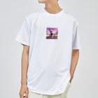 kaz_new9の未来のうさぎ戦士 Dry T-Shirt