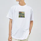 TakeKAKEのお洒落な常夏の空港風景 Dry T-Shirt