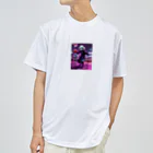 coyuoの サイバー・パンダ（バスケット） Dry T-Shirt