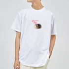 OKameMolꕤ︎︎オカメモルの油絵風「GuineaPig」三毛モルモット ドライTシャツ