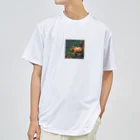 ganeshaの眠っているアイベックスのピクセル化された写真 Dry T-Shirt