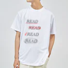 momokei&UのREAD READ READ READ ドライTシャツ