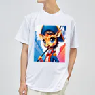 雑貨「キリン堂」のきりん４９ Dry T-Shirt