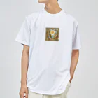 Qten369の絵画をモチーフ Dry T-Shirt