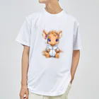 Vasetti_pressのオレンジドラゴン Dry T-Shirt