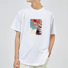 AQUAMETAVERSEの鯉のぼりを操る男の子　ラフルール　1859 Dry T-Shirt