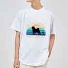 dreamy-designのわんちゃん　パグ Dry T-Shirt