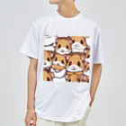 kw400037のかわいいハムスター Dry T-Shirt