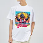 Donky Goriの南国ゴリラ ドライTシャツ