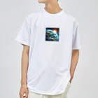 波乗り南国🏝️の惑星からの光 ドライTシャツ