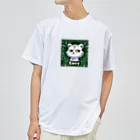 rapis88のやきもち白虎 ドライTシャツ