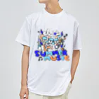 ポイショップのSUMMER MUSICーBLUE ドライTシャツ