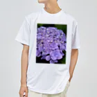 yurisacinの紫陽花（紫） Dry T-Shirt