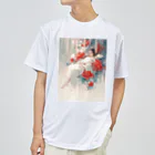 AQUAMETAVERSEの花の空間の中の美女　なでしこ1478 Dry T-Shirt