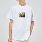 丸山晩霞オリジナルグッツの丸山晩霞近代画像グッズ1 ドライTシャツ