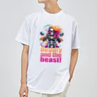 shime_savaのbeauty and the beast! Dry T-Shirt