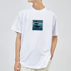 tozaki5573のクジラの親子 Dry T-Shirt