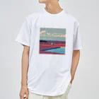 IMMI pixel artのUbesgtee ドライTシャツ